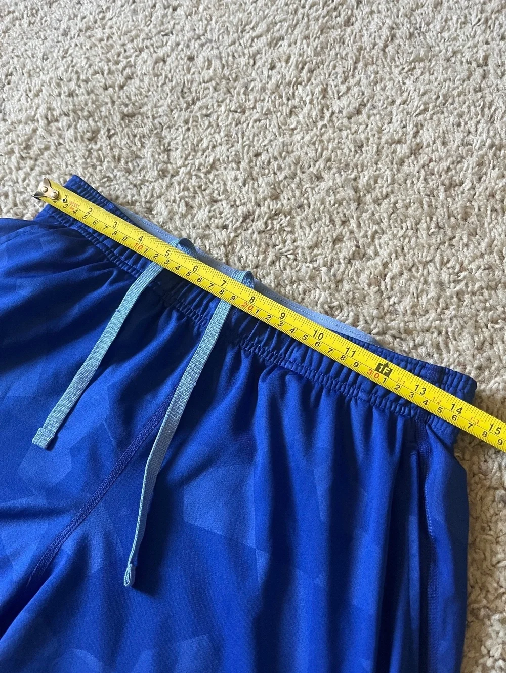 Nike Kansas City Royals Blue Dri Fit Athletic Shorts Size M